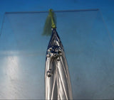 Reed and Barton Silverplate Ornament Leaf Form w/Frog in Fitted Box 7 1/4" #5905