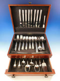 Mansion House by Heirloom Oneida Sterling Silver Flatware Set 8 Service 71 pcs