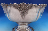 Grande Baroque by Wallace Silverplate Punch Bowl Set 13pc (#8482) Fabulous!