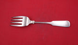 Old English Tipt By Gorham Sterling Silver Cold Meat Fork Massive Heavy 9 1/4"