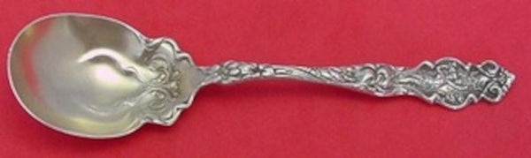 Irian by Wallace Sterling Silver Sugar Spoon Gold Washed 6 1/8" Serving Heirloom