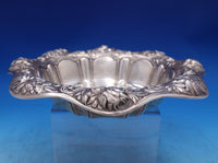 Floral by Gorham Sterling Silver Fruit Bowl Marked #2896 1 3/4" x 9 1/2" (#7280)