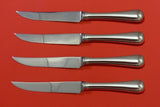 Old French by Gorham Sterling Silver Steak Knife Set 4pc HHWS Custom 8 1/2"