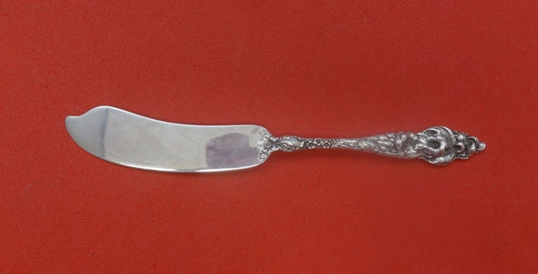 Les Six Fleurs by Reed & Barton Sterling Butter Spreader FH No Notch 5 3/4"