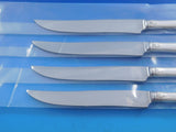 Lady Diana by Towle Sterling Silver Steak Knife Set 4pc Large Texas Sized Custom