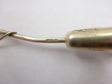 Small Sterling Child's Tussie Mussie Posey Posy Holder Flower (#J1281)