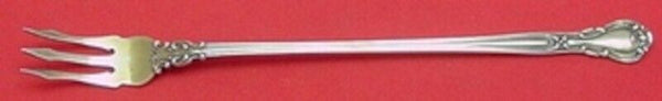 Chantilly by Gorham Sterling Silver Pickle Fork Gold Washed Long 3-Tine 8 1/4"