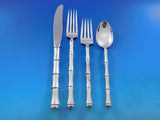 Mandarin by Towle Sterling Silver Flatware Set 8 Service 45 pieces Bamboo