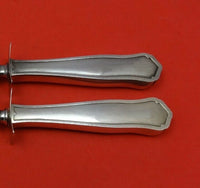 Dolores by Shreve Sterling Silver Roast Carving Set 2pc HH WS Knife 12 1/8"