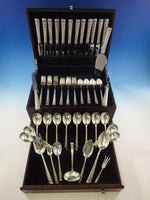 Windsor Rose by Watson Sterling Silver Flatware Set For 12 Service 70 Pieces