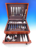 Pyramid by Georg Jensen Sterling Silver Flatware Set 8 Service 70 pieces Dinner