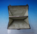William Kerr Sterling Silver Purse 48" Long Chain #2870 3 1/4" x 2 1/2" (#6038)