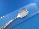 Rose Ballet by International Sterling Silver Ice Cream Dessert Fork Custom