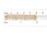Antique 14k Yellow Gold Bar Pin with Montana Sapphires and Pearls (#J7531)