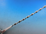 Empire by Durgin Sterling Silver Punch Ladle All Sterling Twist Handle Orig 19"
