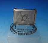 William Kerr Sterling Silver Purse 48" Long Chain #2870 3 1/4" x 2 1/2" (#6038)
