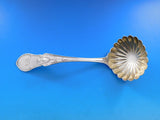 Dew Drop by Shiebler Sterling Silver Gravy Ladle GW Fluted Bowl 8" Rare
