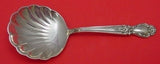 Brocade by International Sterling Silver Nut Spoon Not Pierced 4 3/4" Serving