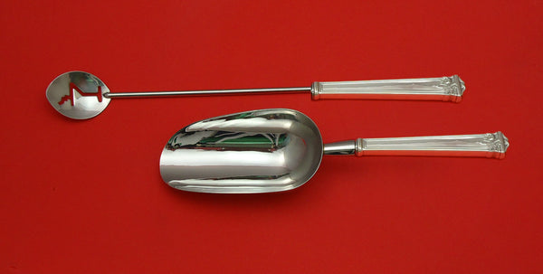 Trianon by International Sterling Silver Bar Set 2pc HHWS Custom Made