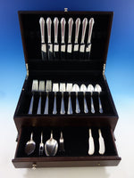 Hunt Club by Durgin Sterling Silver Flatware Set 8 Service 44 Pcs Dinner Size