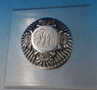 New Queens by Gorham Sterling Silver Inkwell #120 1 1/2" x 2 1/2" c.1900 (#5462)
