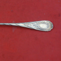 Rocaille by Gebrüder Reiner German 800 Silver Ice Cream Spoon Gold-washed BC