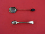 English Estate Sterling Silver Demitasse Spoon 6-pc in fitted box 1941  3 3/4"