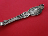 Medallion aka Diana by Wood and Hughes Coin Silver Master Butter w/Twist 7 1/4"
