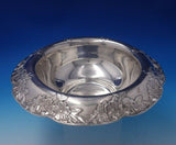 Lap Over Edge Acid Etched by Tiffany and Co Sterling Silver Fruit Bowl (#4975)