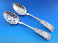 1690 Sixteen Ninety Engraved by Towle Sterling Silver Flatware Set Service 39 pc
