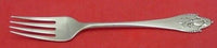 Akkeleje #77 by Georg Jensen Sterling Silver Regular Fork 6 3/4"