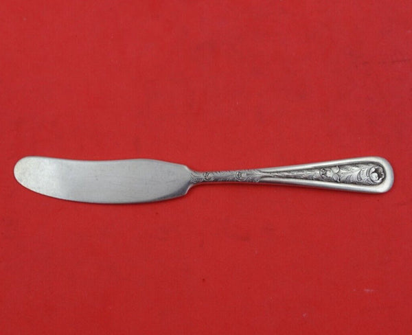 Custom Pattern by Tiffany and Co Sterling Silver Butter Spreader FH 5 3/4" Mono