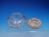 Rose By Stieff Powder Jar with Sterling Silver Lid and Daisy Jar Repousse #4396