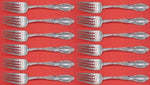 King Richard by Towle Sterling Silver Salad Forks 6 1/2" Set of 12