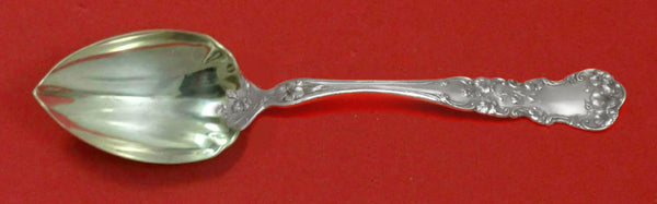 Pansy by International Sterling Silver Grapefruit Spoon Fluted Custom 5 3/4"