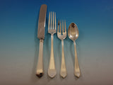 Old London Plain by Gorham Sterling Silver Flatware Set for 12 Service 125 Pcs