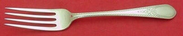 Early American Engraved by Lunt Sterling Silver Dinner Fork 7 5/8" Flatware