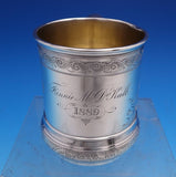 Saint Cloud by Gorham Sterling Silver Baby Cup GW Bright-Cut 4" x 4 1/2" (#8156)