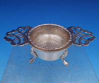 A. Chick and Sons Ltd English Estate Sterling Silver Tea Strainer 2pc (#8327)