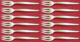 Contour by Towle Sterling Silver Salad Fork Set 12 pieces 6 3/4"