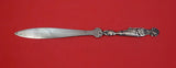 Pattern Unknown by Shiebler Sterling Paper Knife w/Native American chief 10 1/4"