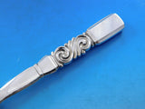 Scroll by Georg Jensen Sterling Silver Veg Serving Spoon HHAS Set of 4 pcs 9"