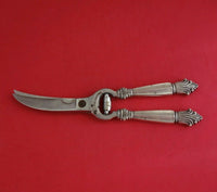 Acanthus by Georg Jensen Sterling Silver Lobster Shears Original 11 3/8" Antique