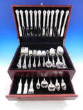 Chantilly by Gorham Sterling Silver Flatware Set for 12 Service 132 Pc Dinner XL