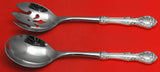 King Edward by Gorham Sterling Silver Salad Serving Set HH Pcd Custom 10 1/2"