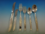 Southwind by Towle Sterling Silver Flatware Service 8 Set 50 Pcs Midcentury Mod