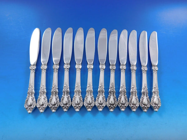 Eloquence by Lunt Sterling Silver Butter Spreader HH Modern Set of 12 pcs 6 1/4"