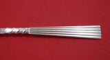 Plisse aka Pleated by E. Dragsted Sterling Silver Melon Spoon Blunt 5 3/4"