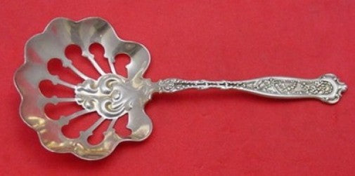 Dresden by Whiting Sterling Silver Nut Bon Bon Spoon 4 3/8" Pierced