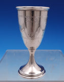 Judaica Sterling Silver Seder Cup with Star of David 3 5/8" x 1 5/8" (#9047)